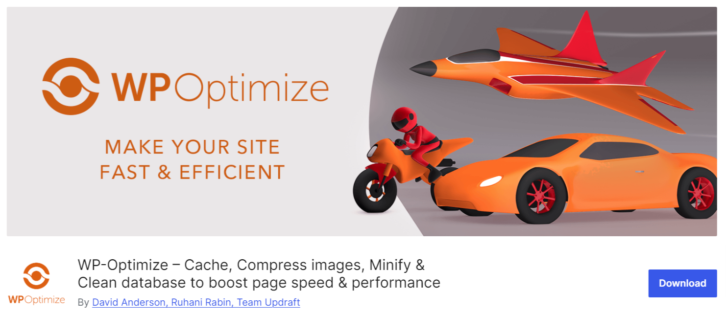wp optimize