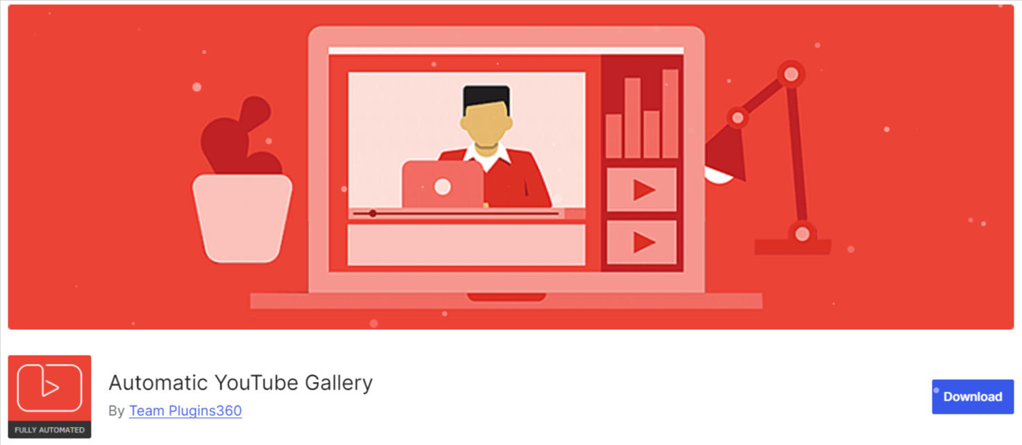 automate youtubwe gallery